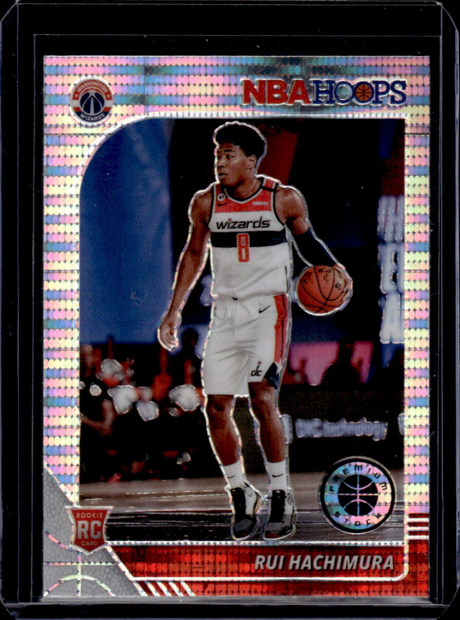2019-20 Hoops Premium Stock #206 Rui Hachimura Prizms Silver Scope