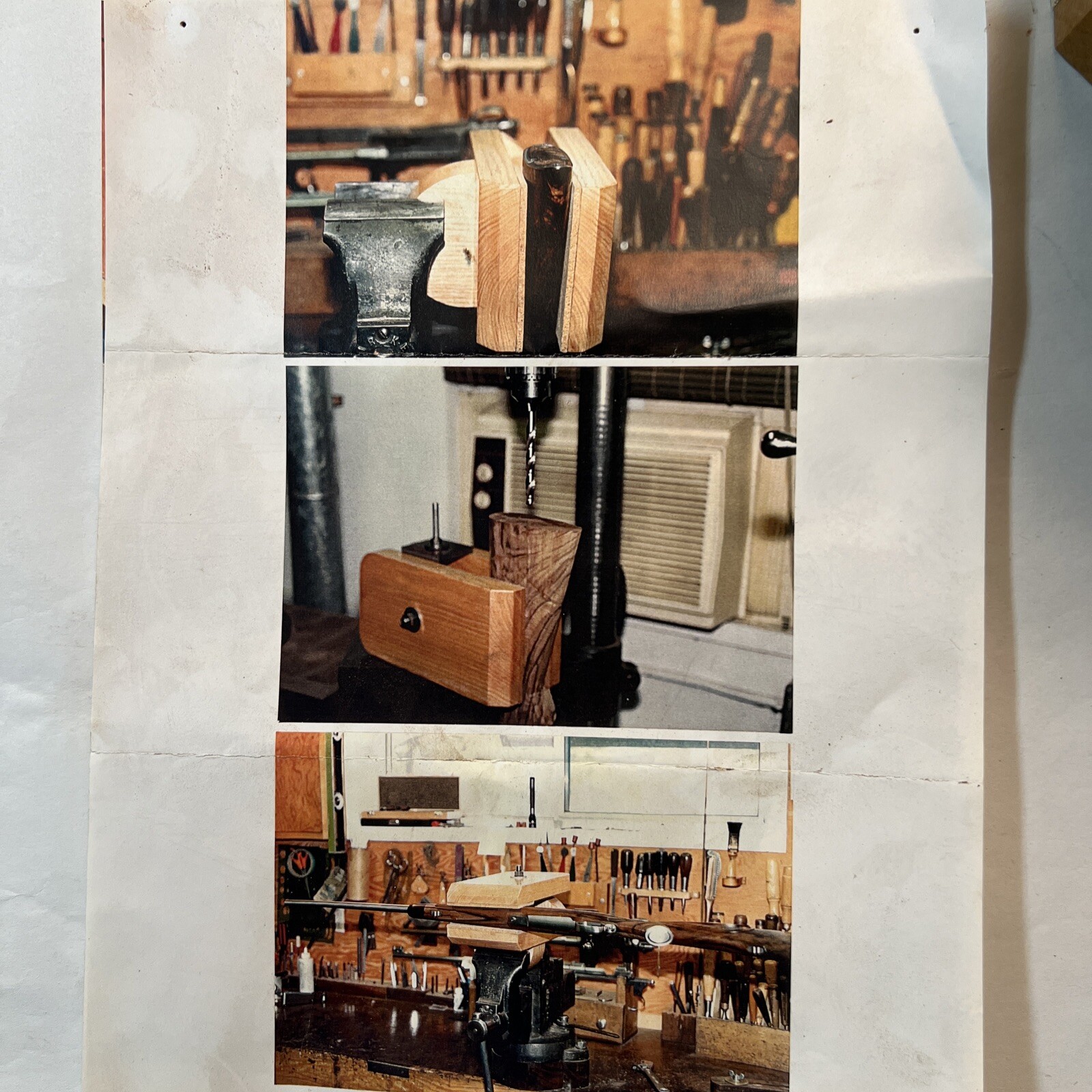 Gunsmith Gunstock Makers Vise Vintage Jerry Fisher Brand Custom