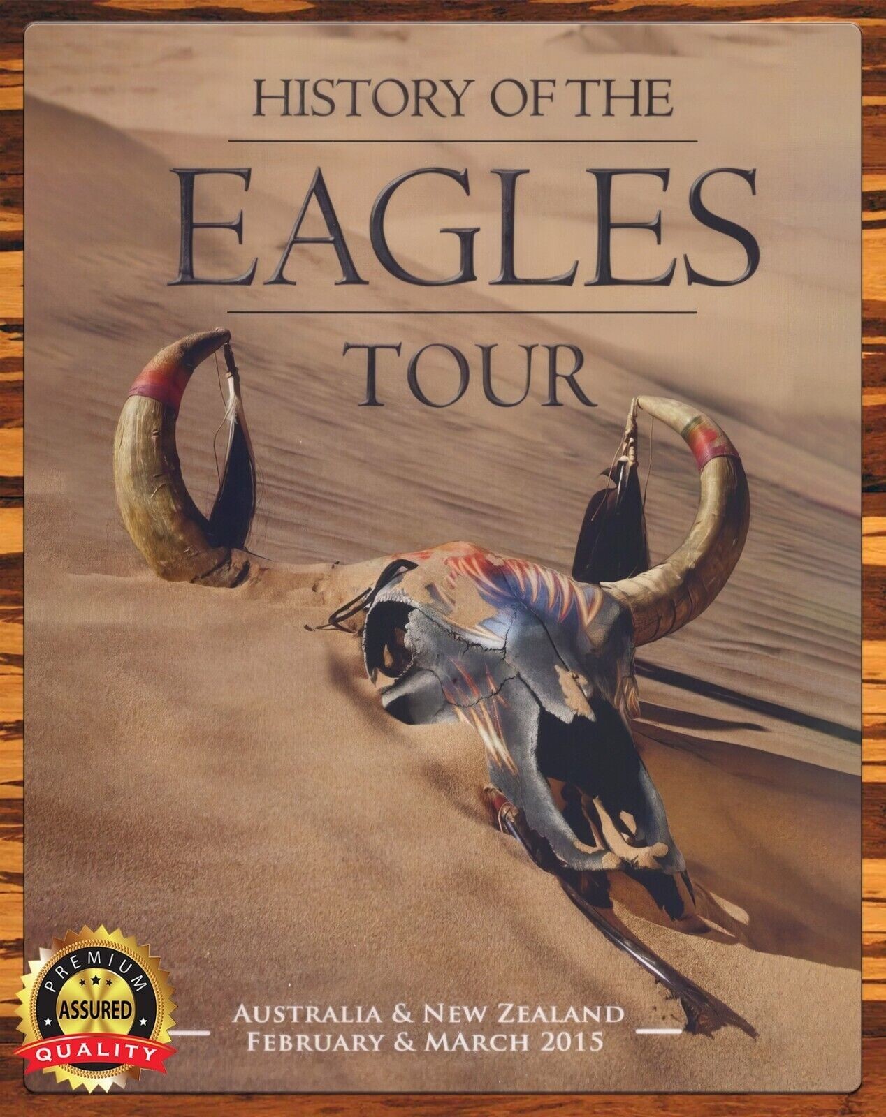 History Of The Eagles - Tour 2015 - Rare - Metal Sign 11 x 14 | eBay