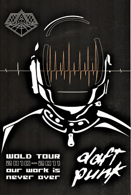 Daft Punk CONCERT POSTER 12