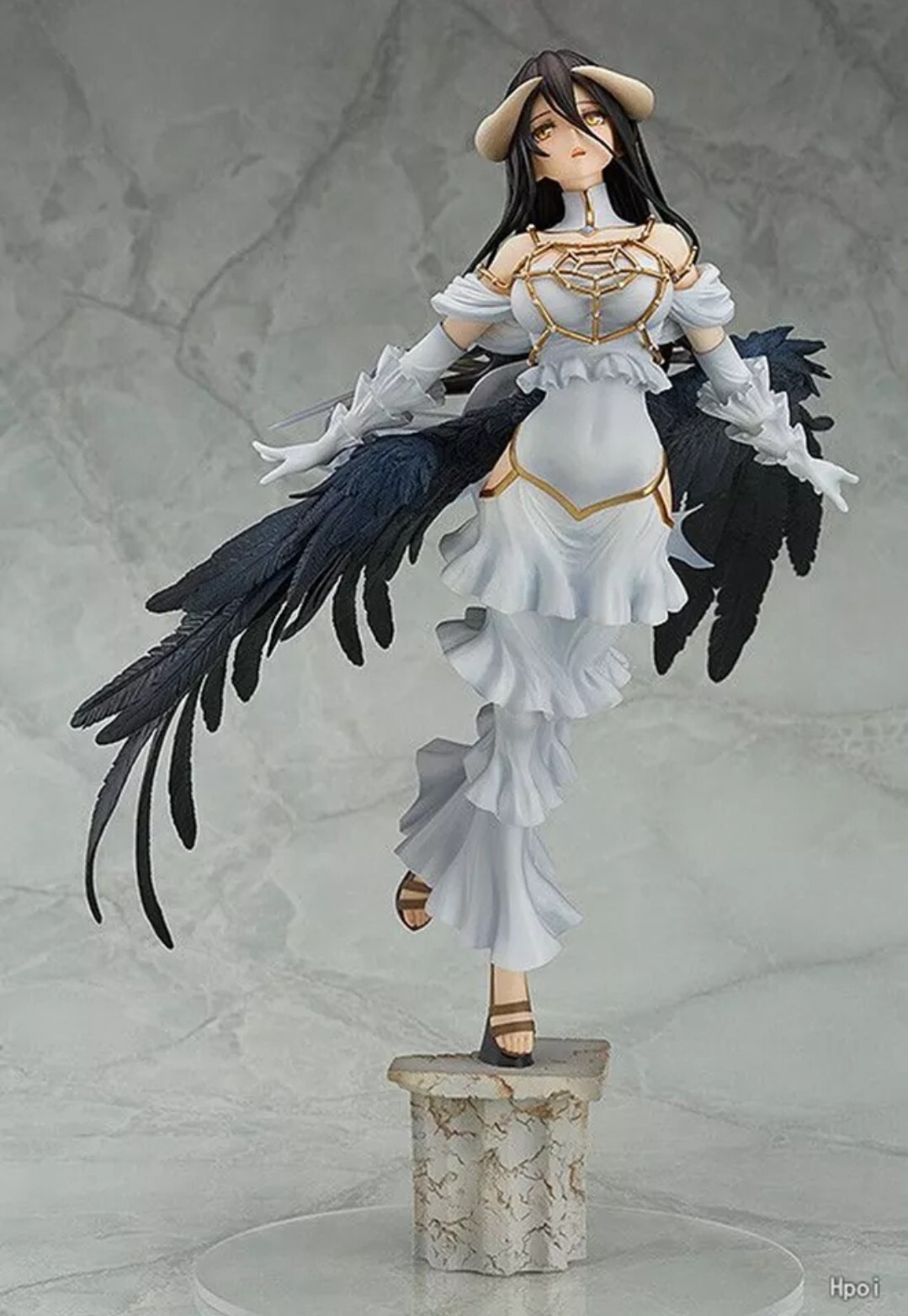 Statuette collection jeux vidéo Overlord Albedo figurine sexy de 28cm