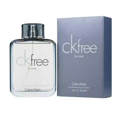 Calvin Klein CK Free For Men 3.4 oz / 100 ml Eau de Toilette Spray  NEW. SEALED.