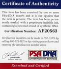 Ken Schrader Signed White HouseMenu Jacket PSA/DNA Certified (A8073) — photo 2