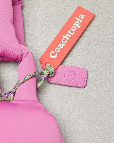 Rare Coach Coachtopia Offbeat Sweet Heart-Shaped Bag – 100% Recycled PET - Picture 2 of 11