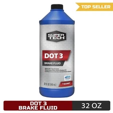 Super Tech DOT 3 Brake Fluid - 32 oz