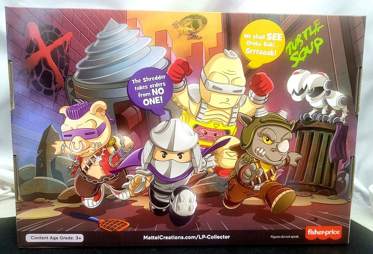 2024 TMNT VILLAINS 40th Anniversary Special Edition Set Little