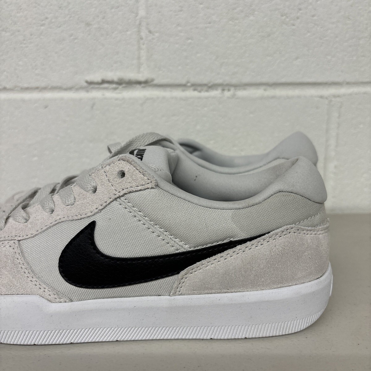 Mens Sz 9.5 Nike SB Force 58 Skateboarding Shoes Photon Dust Mens Sz 9.5 Nike SB Force 58 Skateboarding Shoes Photon Dust