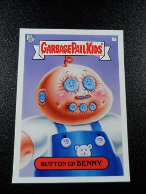 Button Up Benny Button Day 11/16 Spoof Garbage Pail Kids