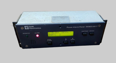 Sam Electronics DEBEG 9517 Power Alarm Panel 24V DC IP 20 VDE Klasse 1