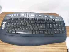 Microsoft Wireless Desktop Elite Keyboard 1011 W/O Dongle Receiver In Black