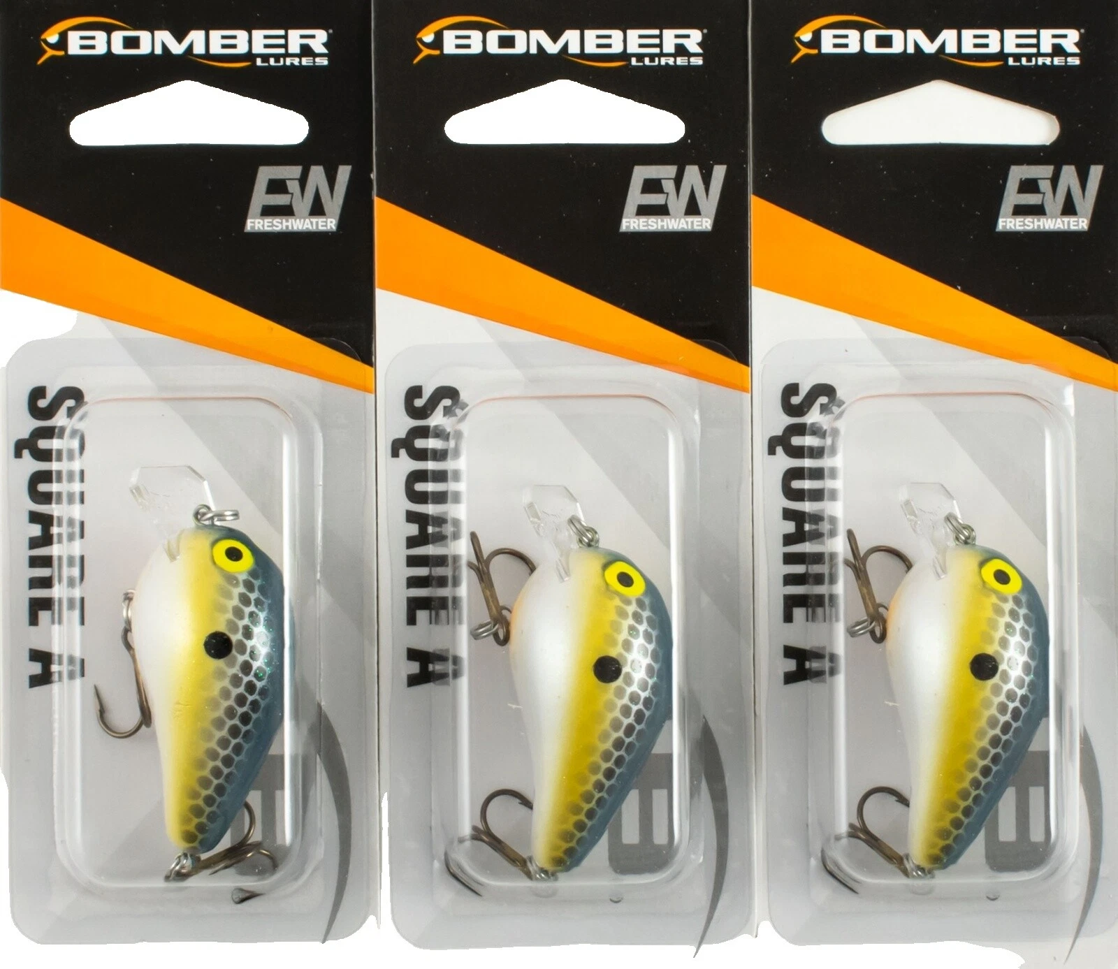 Bomber Freshwater Bream Fishing Baits, Lures