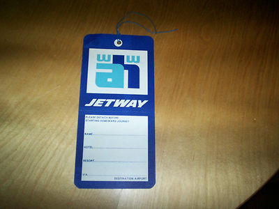 jetway airlines gepäcketikett NEU