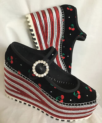 【coco】Cherry-Patterned Mary Jane A3038_LEFT_OUTSIDE_grande.webp