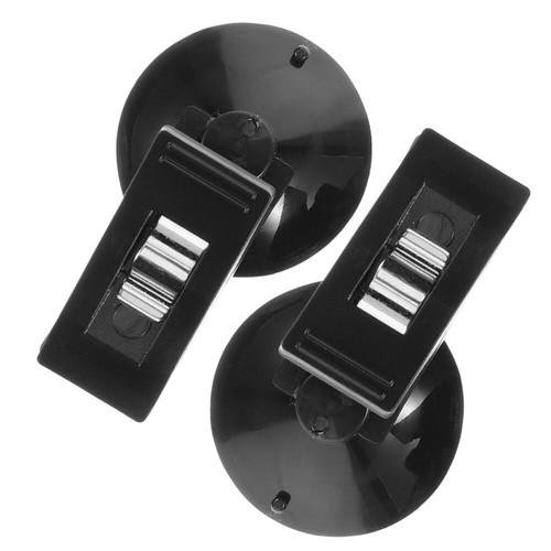 Car ID Folder Suction Clamp Holder Windshield Tickets Clip Cup Accessory - Photo 6 sur 12