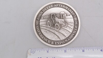 Vintage 1992 John Deere Aftermarket Conference & Expo 5000 Tractor Medallion