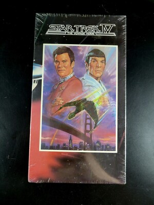 Star Trek IV 4 The Voyage Home VHS Tape 1986 Brand New Factory Sealed Sci-Fi