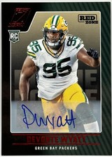 2022 Panini Zenith - Rookies Red Zone Autographs #157 Devonte Wyatt (AU, RC)