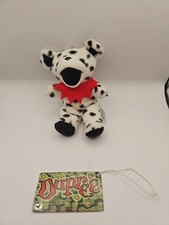 Grateful Dead Dupree Beanie Bear Plush By Liquid Blue 7  Vintage 1998 With Tags