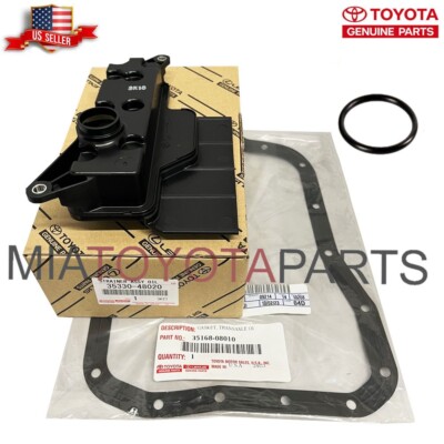 Automatc Transmsson Flter & Ol Pan Gasket Kt Fts Toyota Camry