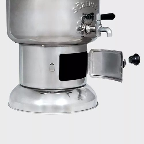 Charcoal / Wood Samovar Camping Water Heater Stove BBQ Tea Kettle & Tent Stove eBay