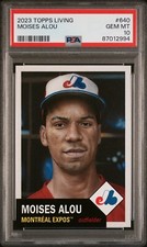 2023 Topps Living Set #640 Moises Alou PSA 10 Gem Mint 87012994