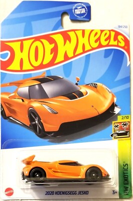 Hot Wheels - 2024 HW Exotics 2/10 2020 Koenigsegg Jesko 184/250 (BBHTF07)