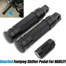 CNC  Shifter Peg Foot Pegs Rests For Harley Touring Softail Sportster 883 Dyna
