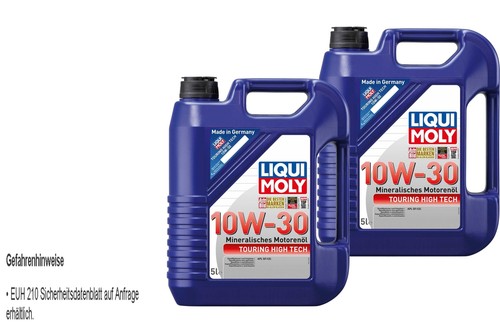Liqui Moly Touring High Tech 1272 Engine Oil 10 W-30 5 Litres