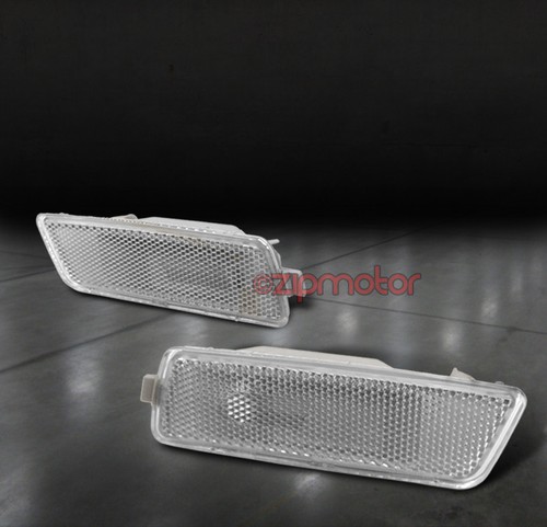Smoke Front Bumper Side Marker Lights – Fits 2006-2009 VW GTI Jetta Rabbit MK5