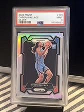 2023-24 Panini Prizm Cason Wallace #139 Silver Rookie Card RC PSA 9 Mint