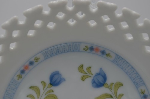 Keito Marianne Inglaze China Reticulated Bowl 5 3/4" - Picture 4 of 6