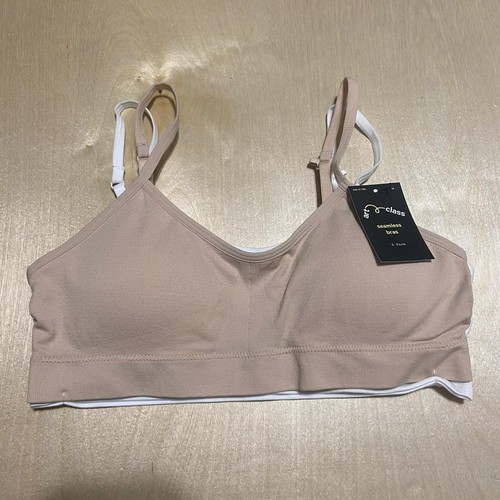 Art Class Gr. L Mädchen 2er Pack Seamless Cami BH beige/weiß