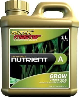 Dutch Master Gold Range Nutrient A Grow 1L