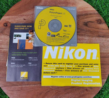 Nikon PictureProject 1.5 for Windows Macintosh NEW 2-Discs 2004-2005 PP2C-D0