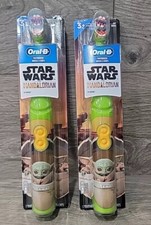 Oral-B Kids Soft Rotating Battery Toothbrush Star Wars The Mandalorian 2 Pack