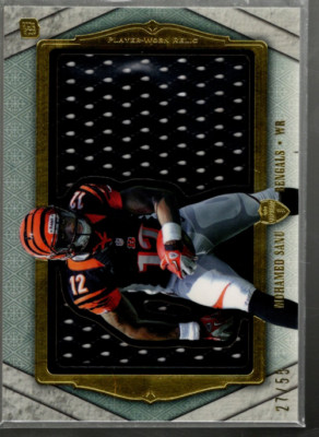 A8470 2012 Topps Supreme Rookie Relic Die Cuts #SRDCMS Jersey /55 Mohamed Sanu
