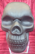2022 Target Black Skull halloween plastic haunted horror scary decoration
