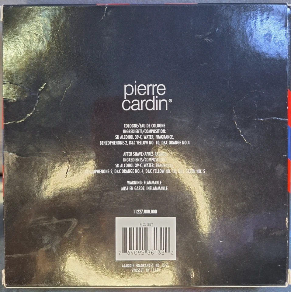 PIERRE CARDIN COLOGNE 1 oz. & AFTERSHAVE 1 oz -CLASSIC-BOXED GIFT SET-BRAND NEW - Image 3 of 3