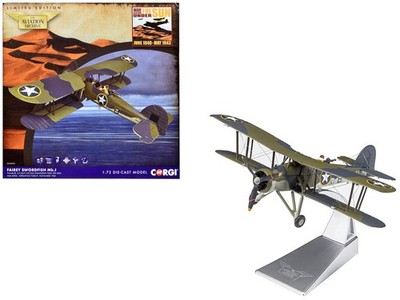 Corgi AA36311 1/72 Fairey Swordfish Mk.I Bomber Aircraft ''No. 833