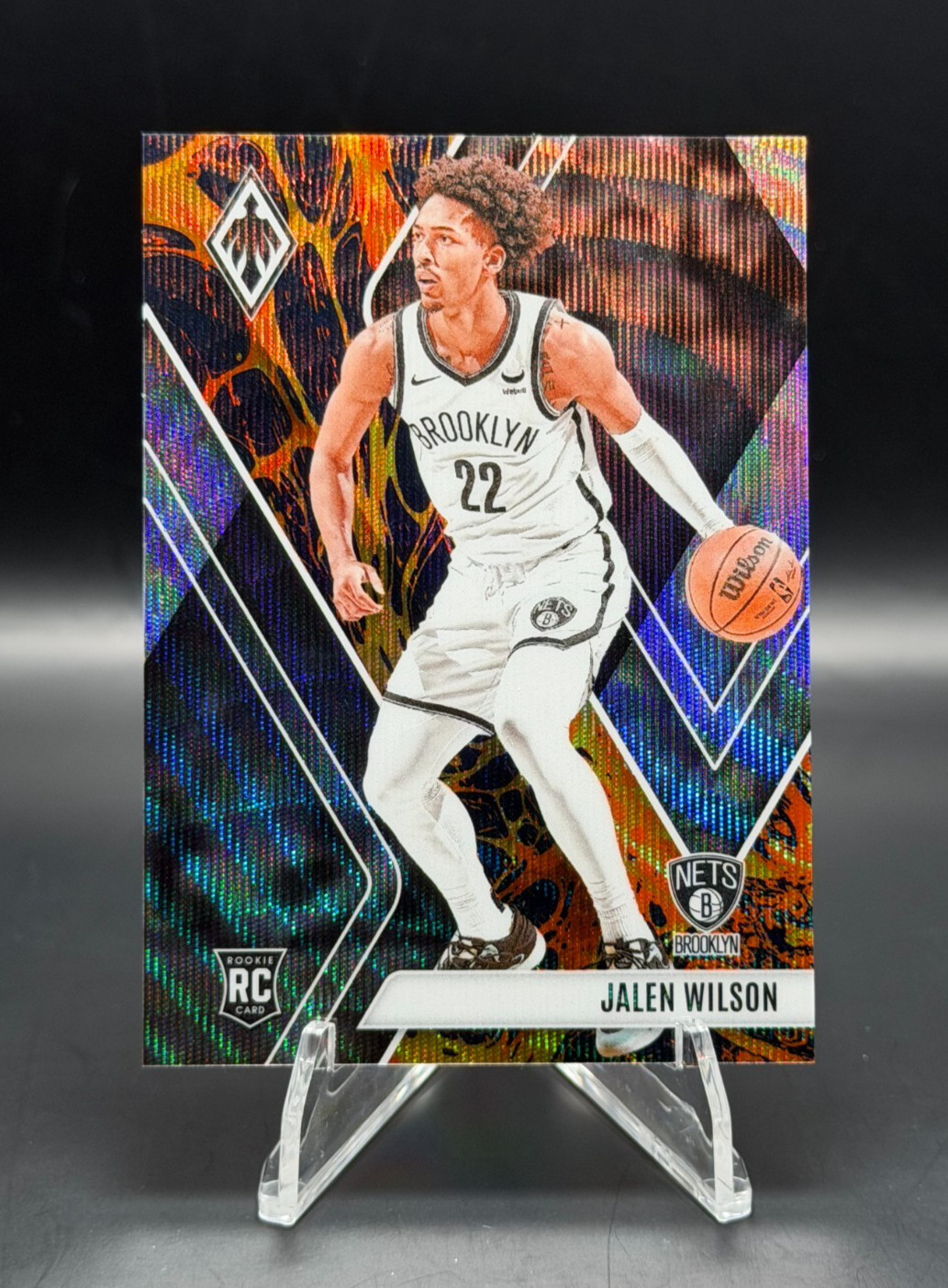 Jalen Wilson 2023-24 Panini Phoenix - Rookies #276 Lava /75 (RC) 🌋 🔥
