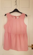 TOP/BLOUSE,SMOCK,TUNIC,PINK,HI