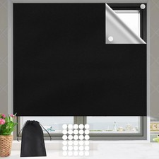 Portable Blackout Blind, 100% Blackout Material 300x150cm, Cut to Any Size, Shap