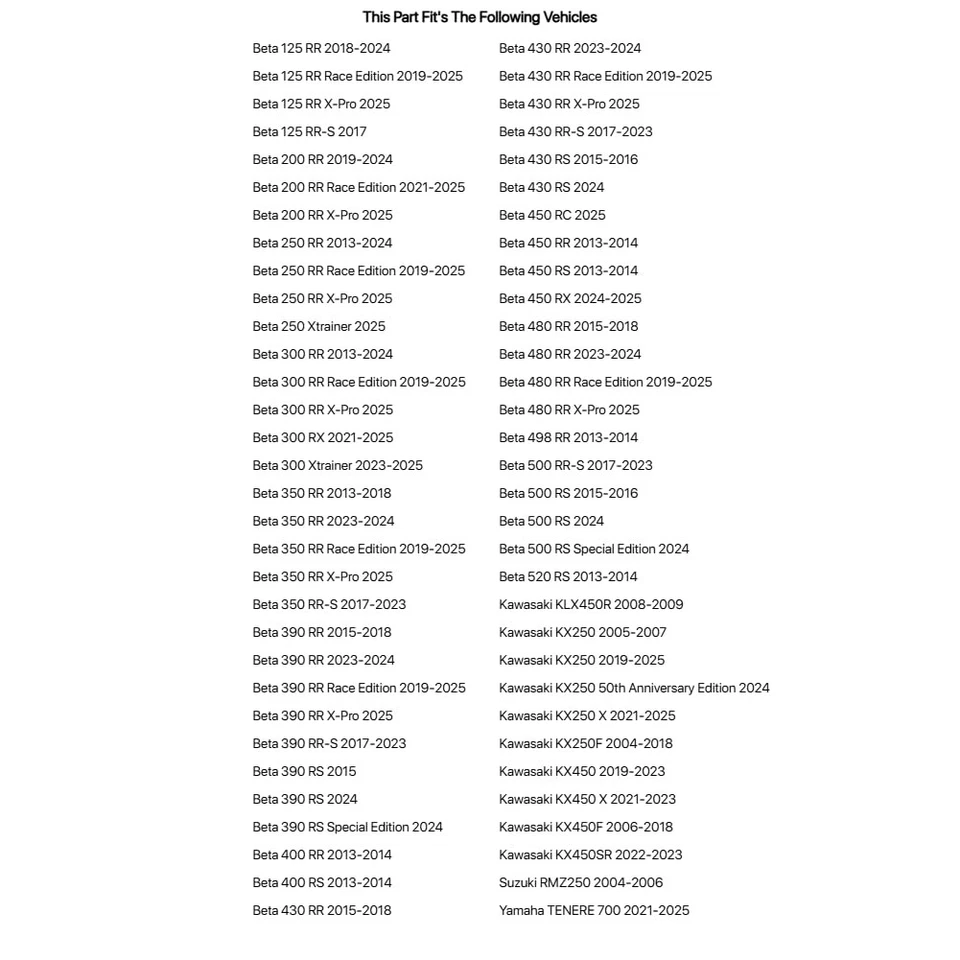 Tusk Rear Brake Clevis Blue For Beta 498 RR 2013-2014 - Image 2 of 4