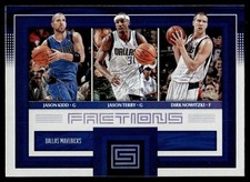 2017-18 Panini Status Factions Jason Kidd/Jason Terry/Dirk Nowitzki Dallas