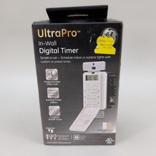 GE UltraPro In-Wall Digital Timer Wall Switch...