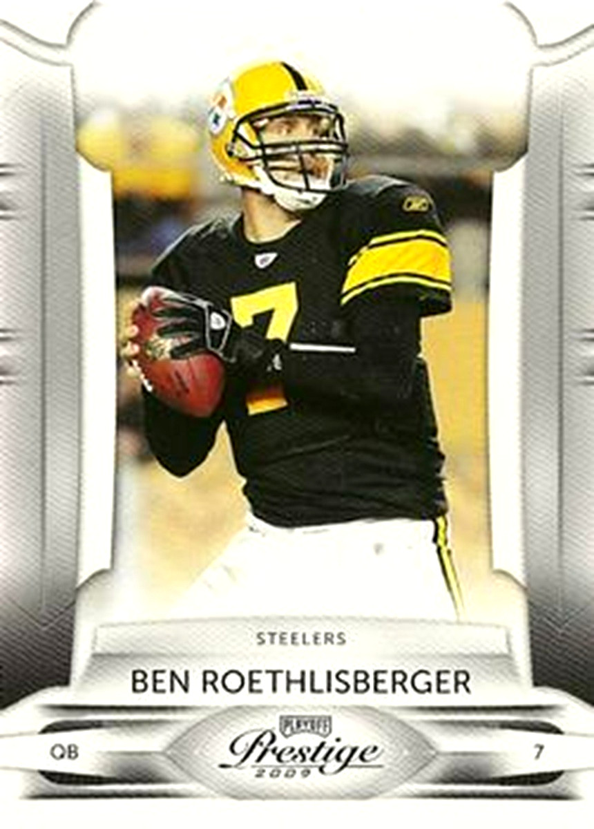 2009 Playoff Prestige #76 Ben Roethlisberger Pittsburgh Steelers