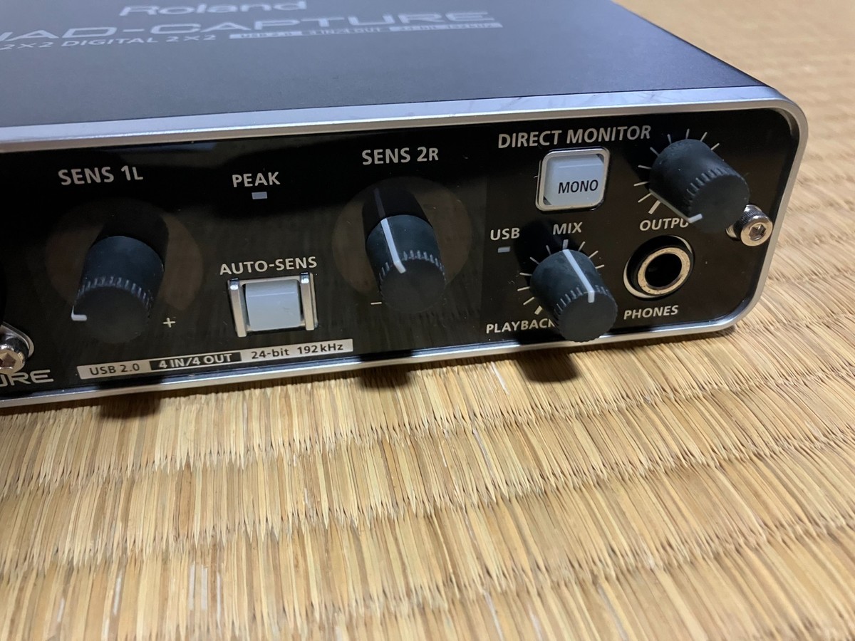 Roland UA-55 QUAD-CAPTURE Audio Interface Japan Digital 24Bit 192