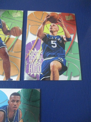 9) 1995-96 Fleer Ultra Rising Stars - Complete Set Foil Insert