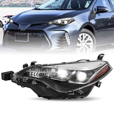 Headlight Assembly 2017-2019 Corolla SE XLE XSE with DRL Left Driver Side