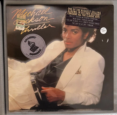 Michael Jackson Thriller Epic ‎QE 38112 Vinyl, from 1982 New sealed Mint LP
